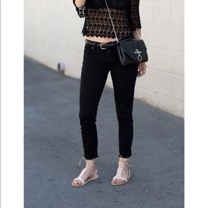 Paige Verdugo crop pant black